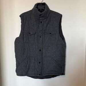 STS Ranchwear Charcoal Wool Vest